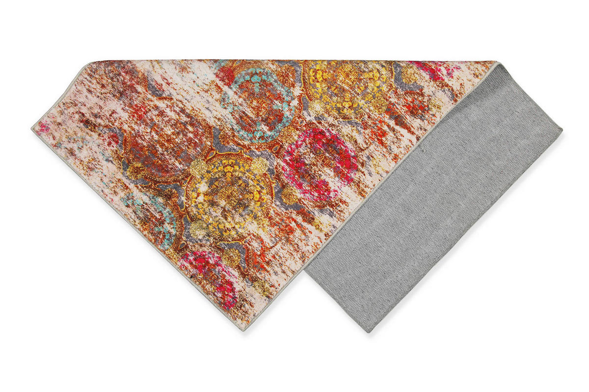 BADTEPPICH Multicolor 55/65 cm  - Multicolor, Basics, Kunststoff/Textil (55/65cm) - WECON HOME BASIC