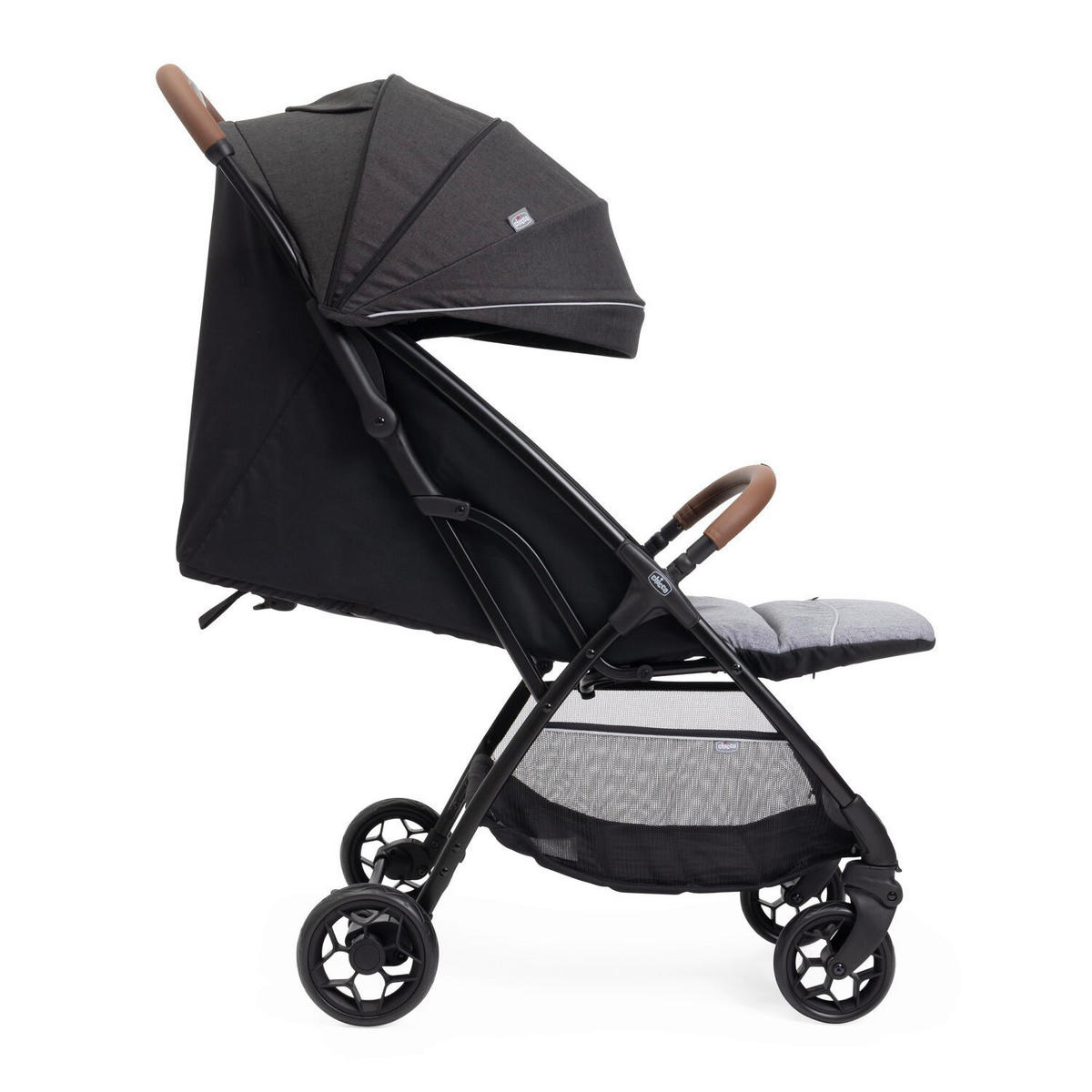 BUGGY  - Dunkelgrau/Schwarz, Basics, Textil/Metall (49/87/106cm) - Chicco