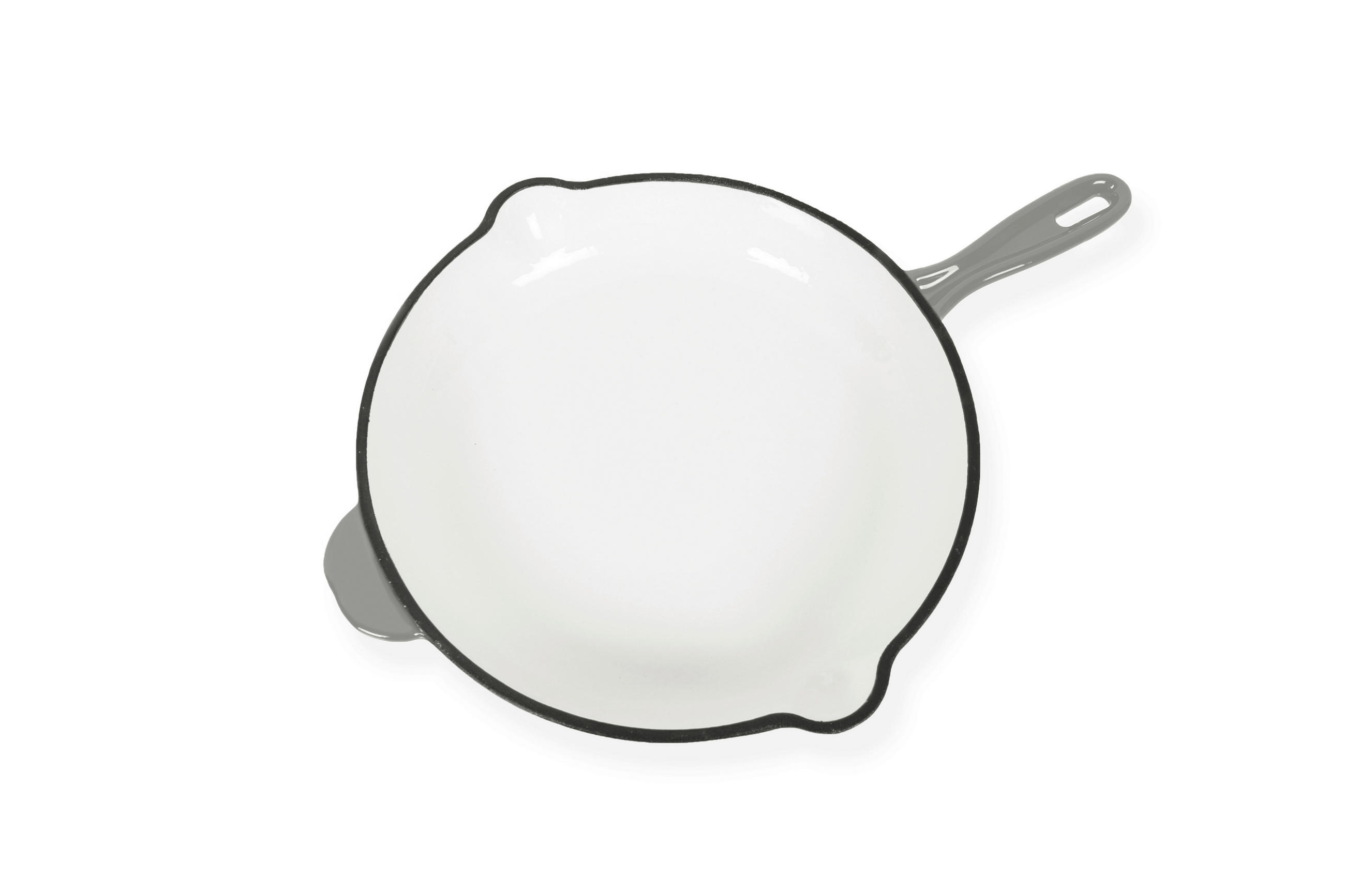 BRATPFANNE  - Grau, Basics, Metall (42,5/27/4,5cm) - Echtwerk