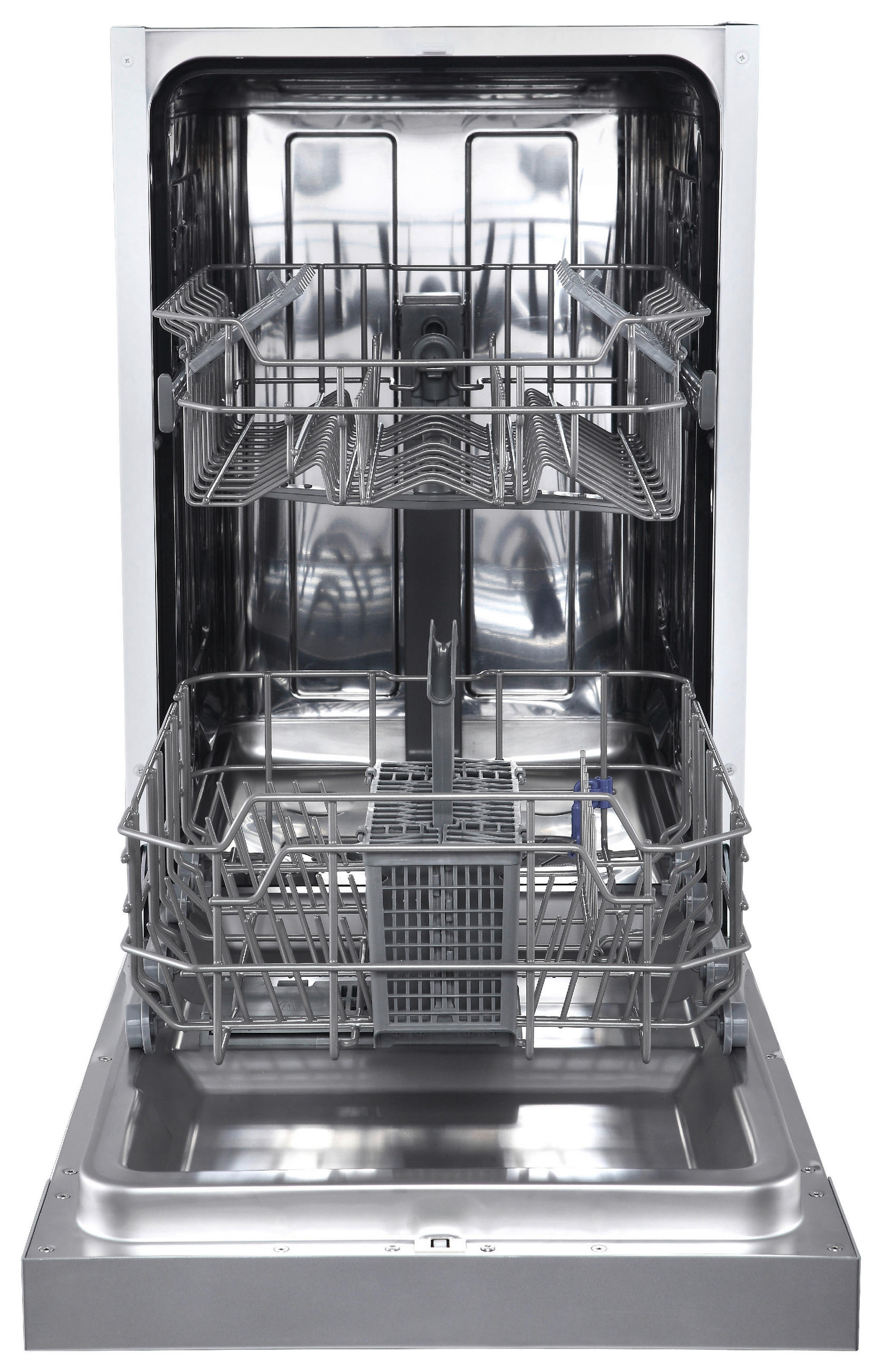 GESCHIRRSPÜLER GSP45TIDM  - Weiß/Grau, Trend, Kunststoff/Metall (44/81,5/57cm) - Respekta