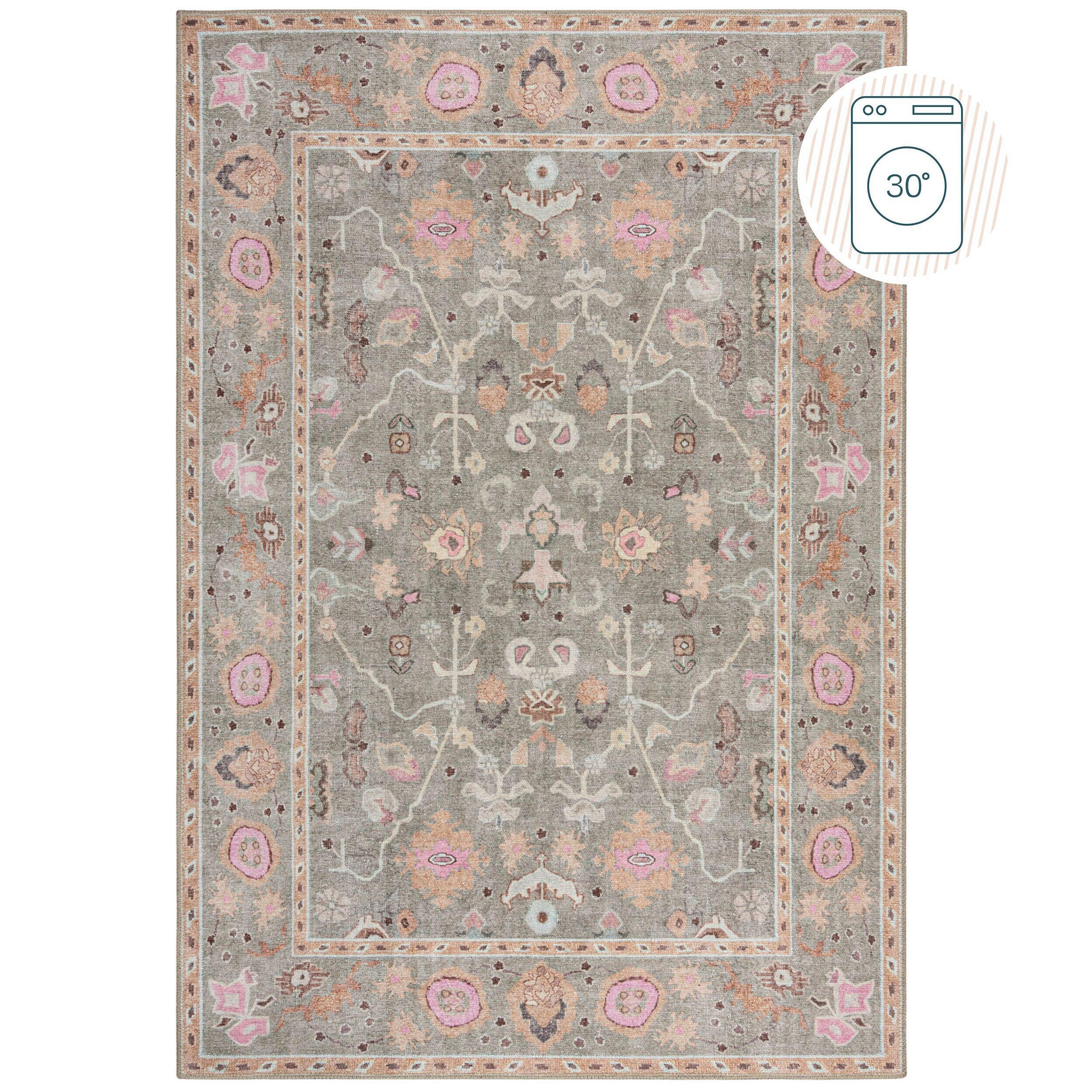 Flair Rugs Webteppich Grün 190x290 cm