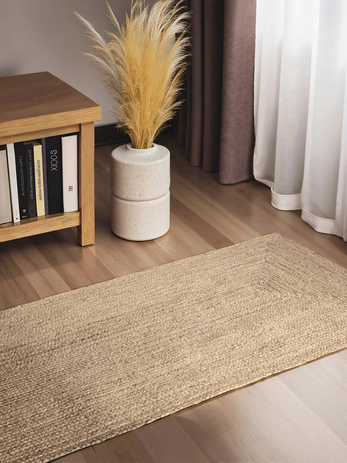 LÄUFER 80/200 cm Sharmila  - Creme, Basics, Textil (80/200cm)