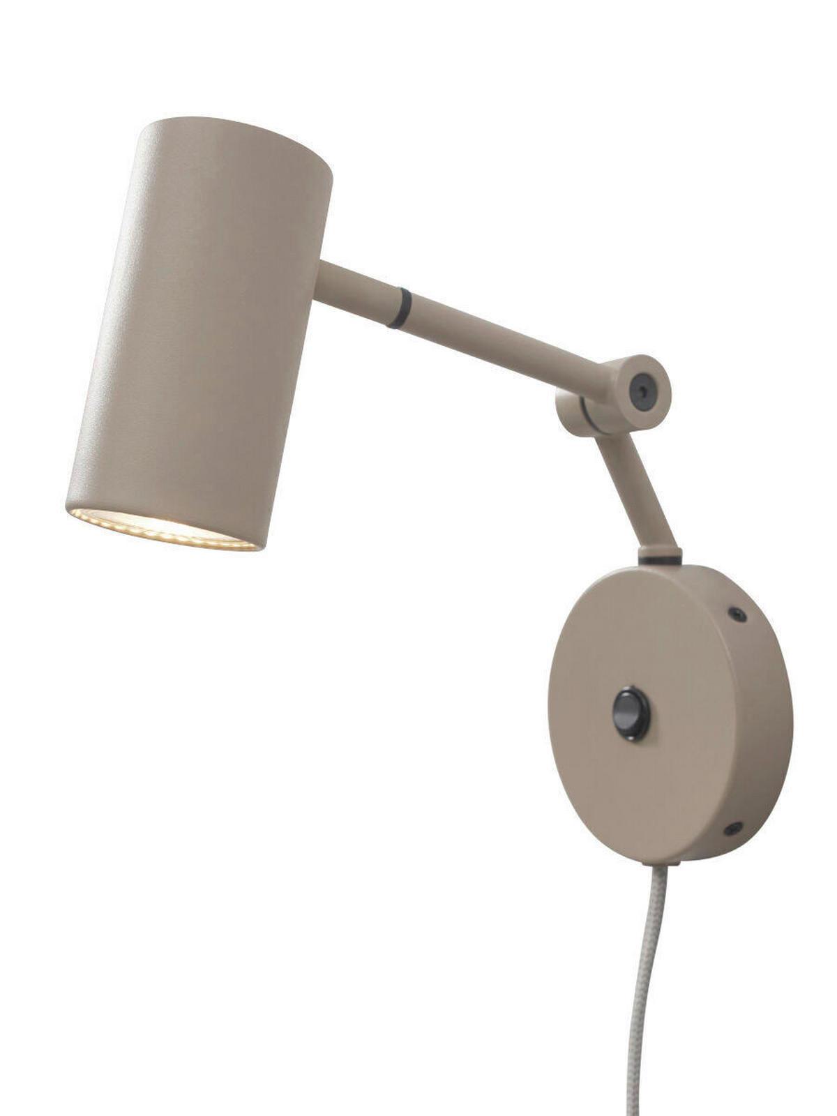 VÄGGLAMPA it's about RoMi 21,6/10,5/18 cm   - grå, Trend, metall (21,6/10,5/18cm) - It's about Romi