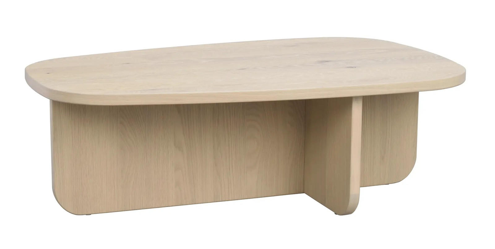 SOFFBORD i trä 118/73/39 cm  - ek Bianco, Klassisk, trä (118/73/39cm) - Rowico