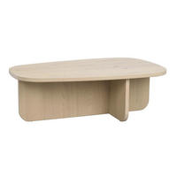 SOFFBORD i trä 118/73/39 cm  - ek Bianco, Klassisk, trä (118/73/39cm) - Rowico