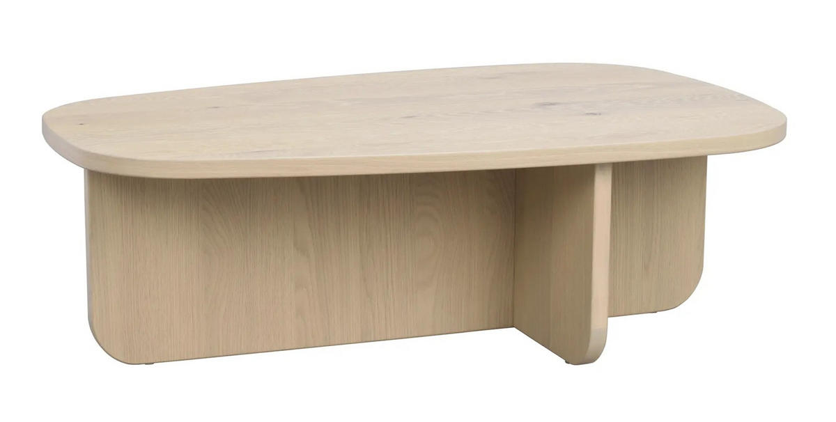 SOFFBORD i trä 118/73/39 cm  - ek Bianco, Klassisk, trä (118/73/39cm) - Rowico