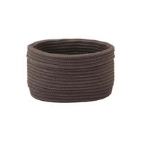 AUFBEWAHRUNGSKÖRBCHEN 18/16/24 cm     - Dunkelbraun, Basics, Textil (18/16/24cm) - Aquanova