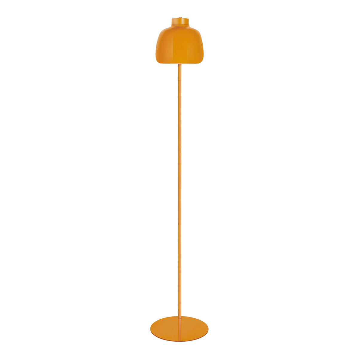 STEHLEUCHTE 27/141 cm    - Orange, Basics, Glas/Metall (27/141cm) - Osram