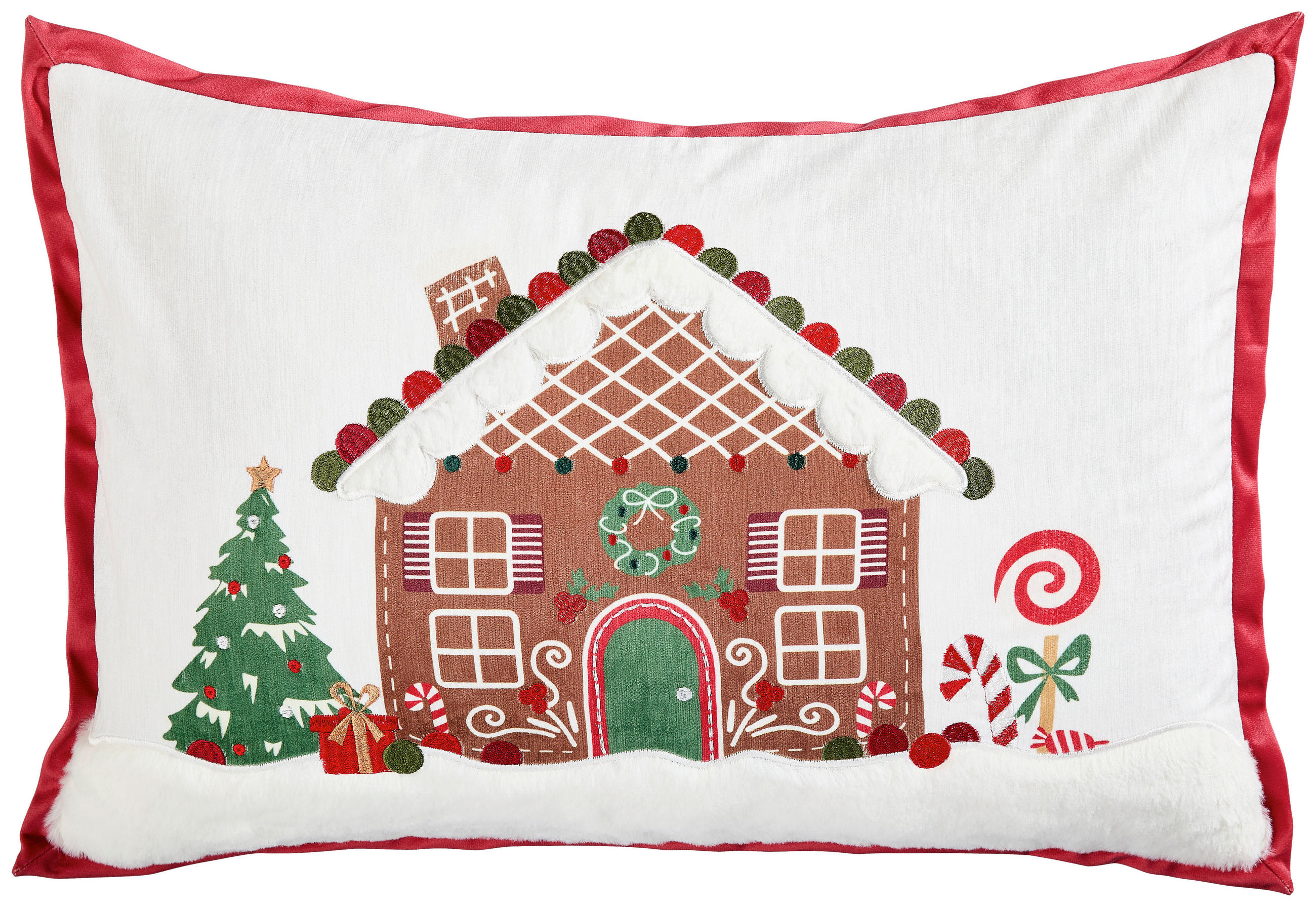 KISSENBEZUG CANDYLAND 40/60 cm  - Multicolor, Design, Textil (40/60cm) - X-Mas