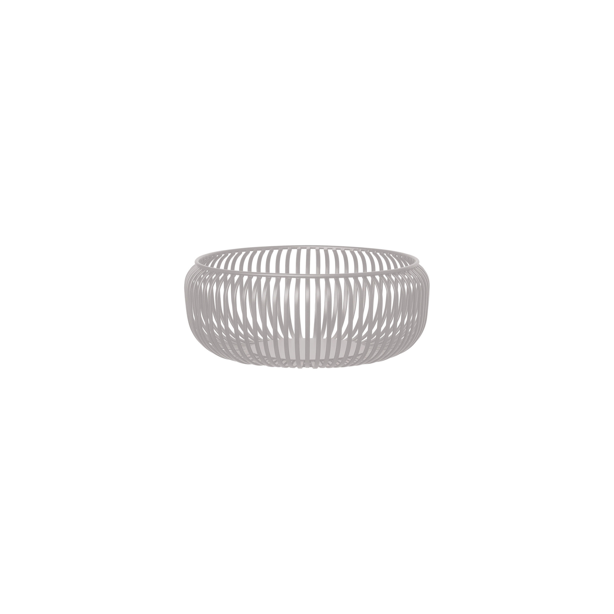 UNIVERSALKORB  - Hellgrau, MODERN, Metall (25/9,5cm) - Blomus