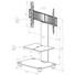 TV-RACK Silberfarben, Transparent - Transparent/Silberfarben, KONVENTIONELL, Glas/Metall (60/100/44cm) TV-RACK Silberfarben, Transparent - Transparent/Silberfarben, KONVENTIONELL, Glas/Metall (60/100/44cm)