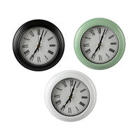 ZIDNI SAT  22,7 cm        - Trend, plastika (22,7cm)