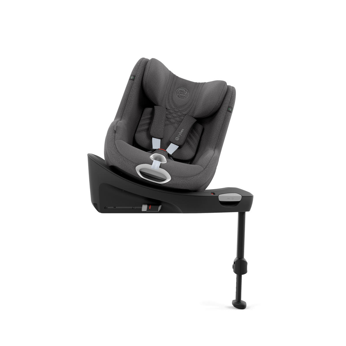 KINDERAUTOSITZ Sirona Ti Plus  - Dunkelgrau, Basics, Kunststoff/Textil (71/44/75cm) - cybex PLATINUM