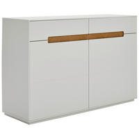 SIDEBOARD  in 120/82/40 cm  - Eichefarben/Weiß, Design, Holzwerkstoff (120/82/40cm) - MID.YOU