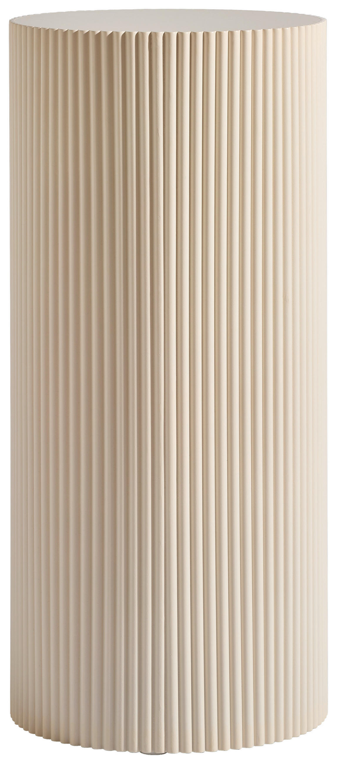 BLUMENSÄULE Holzwerkstoff  - Naturfarben, Trend, Holzwerkstoff (30/65/30cm) - Xora