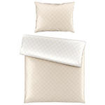 WENDEBETTWÄSCHE Wycom Satin 140/200 cm  - Beige, KONVENTIONELL, Textil (140/200cm) - Esposa