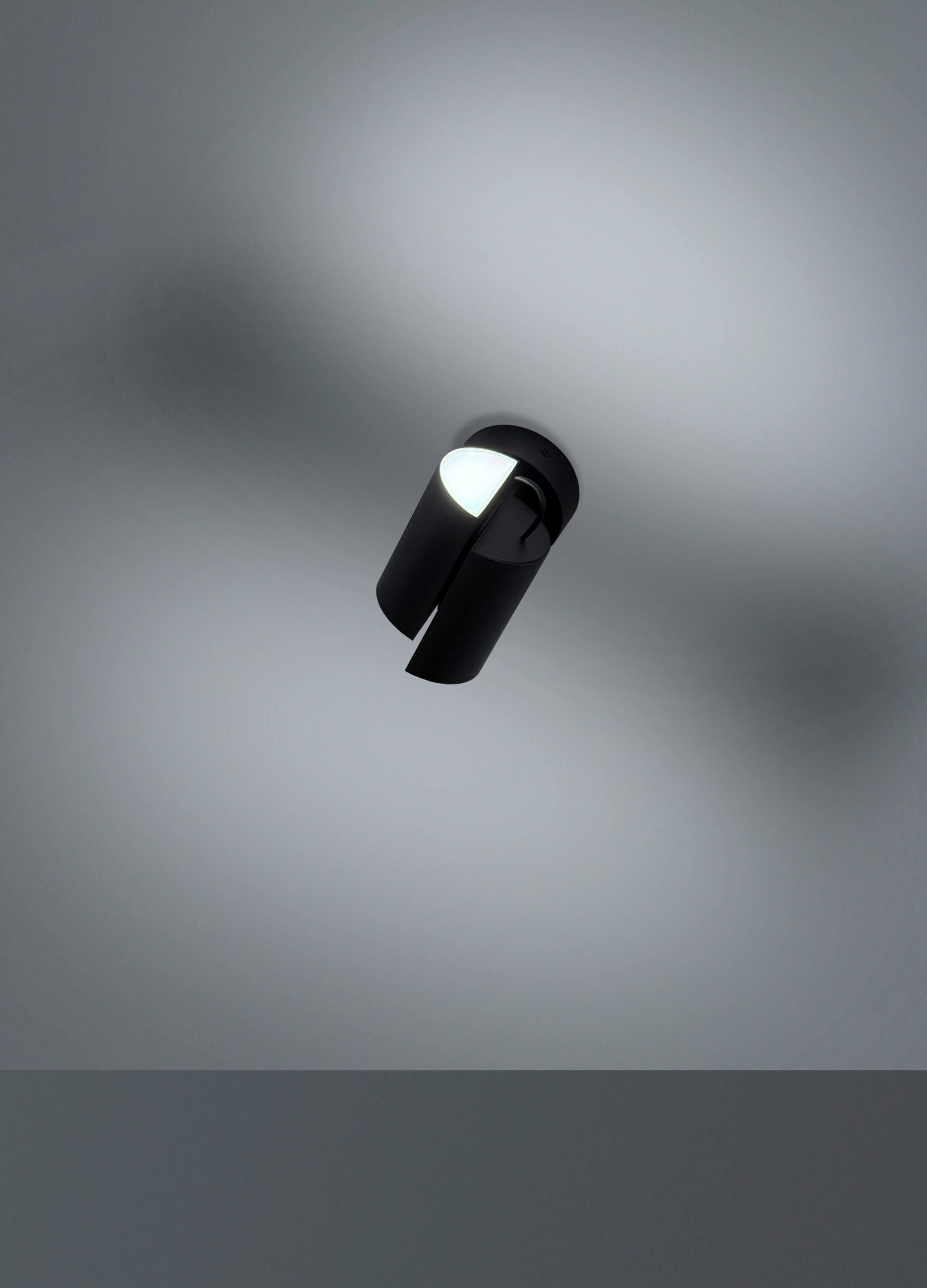 LED-DECKENSTRAHLER 11/19 cm    - Schwarz, Design, Metall (11/19cm) - BOPP