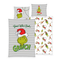 ÁGYNEMŰHUZAT-GARNITÚRA 140/200 cm  - többszínű, Konventionell, textil (140/200cm) - The Grinch