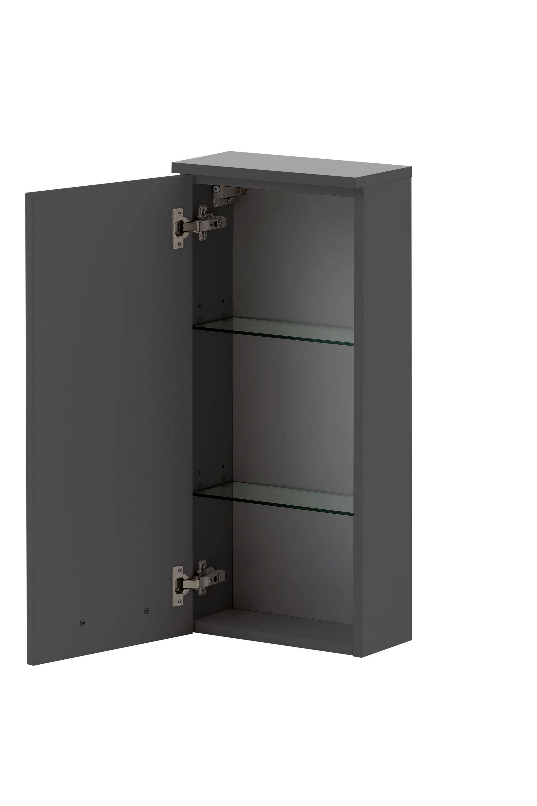 OBERSCHRANK 32,7/72,3/16,3 cm  - Eichefarben/Anthrazit, MODERN, Holz/Holzwerkstoff (32,7/72,3/16,3cm) - Stylife