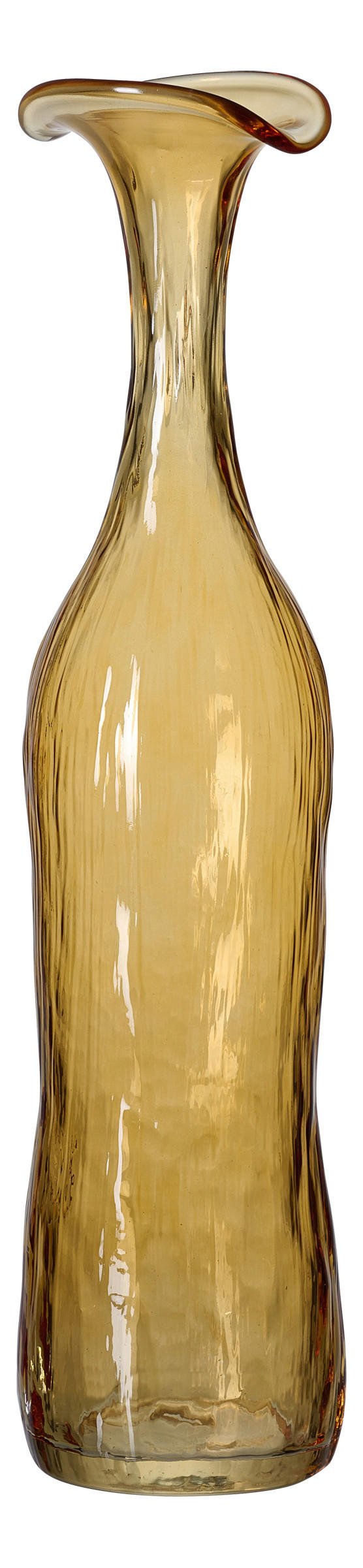 VASE Lagos gelb 44 cm  - Gelb, Trend, Glas (10/44cm) - Ritzenhoff Breker