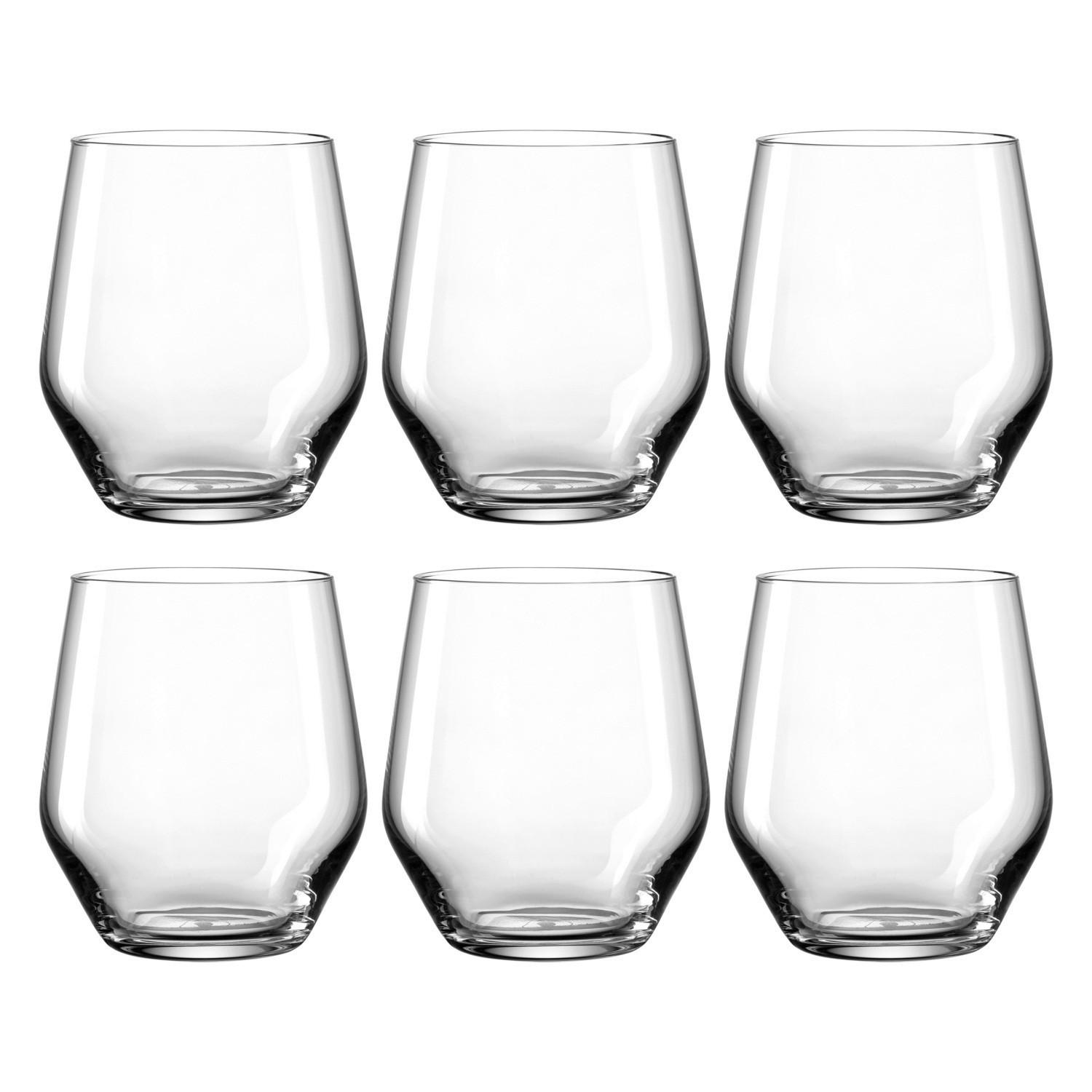 GLÄSERSET Twenty 4 6-teilig  - Transparent, KONVENTIONELL, Glas (310ml) - Leonardo