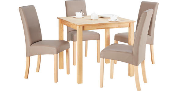 ESSTISCH in Holz 80/80/75 cm  - Buchefarben, KONVENTIONELL, Holz (80/80/75cm) - Carryhome