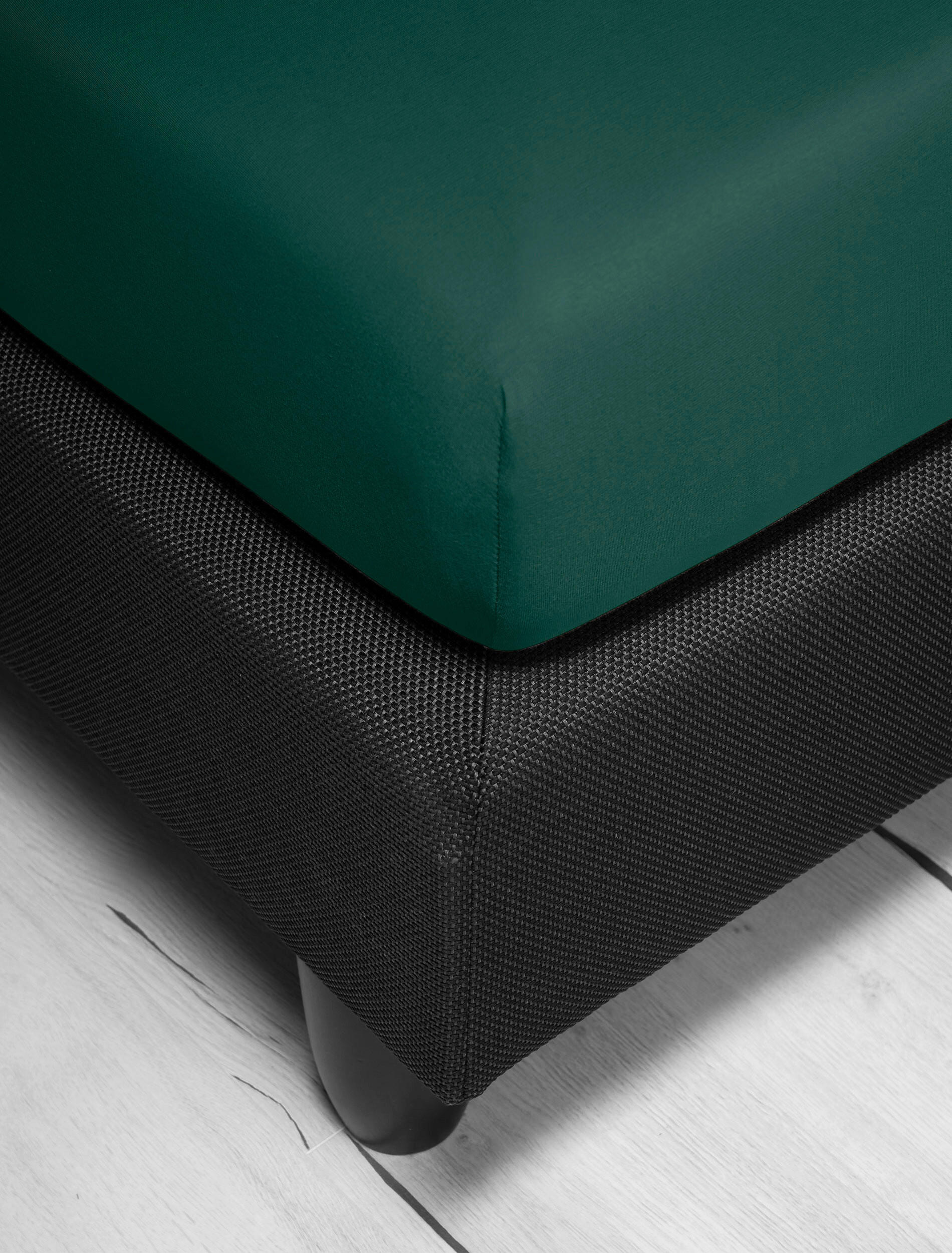 SPANNBETTTUCH Jersey  - Grün, KONVENTIONELL, Textil (90-100/200-220cm) - Irisette