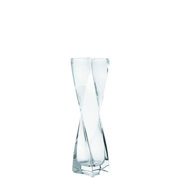 VASE Swirl 20 cm  - Klar, Basics, Glas (20cm) - Leonardo