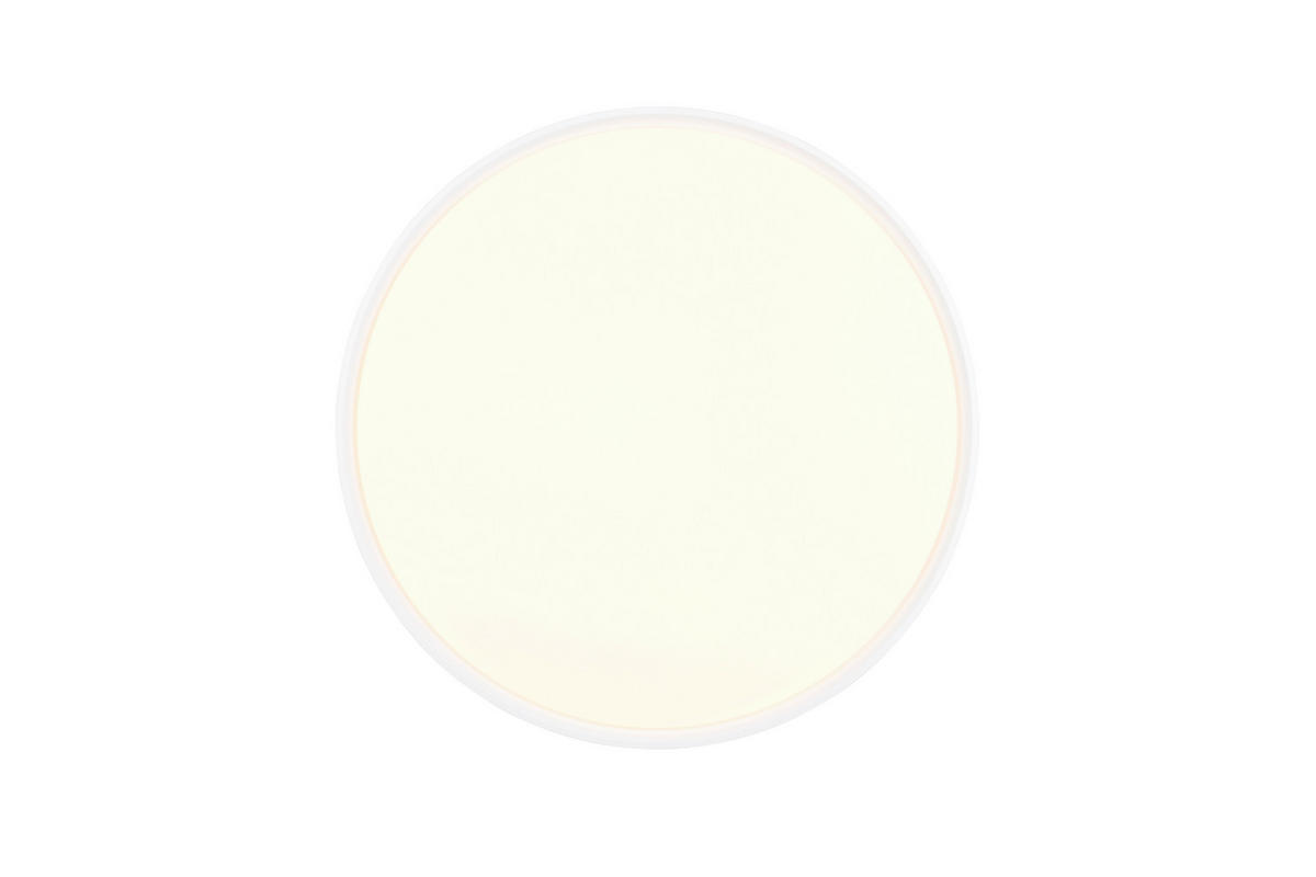 LED-DECKENLEUCHTE   47,5 cm   - Weiss, Basics, Kunststoff (47,5cm)