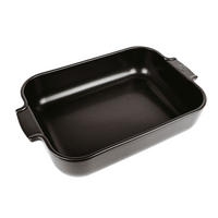 KALUP ZA PEČENJE APPOLIA BAKER SATIN BLACK  - crna, Basics, keramika (33/25,7/7,5cm) - Peugeot