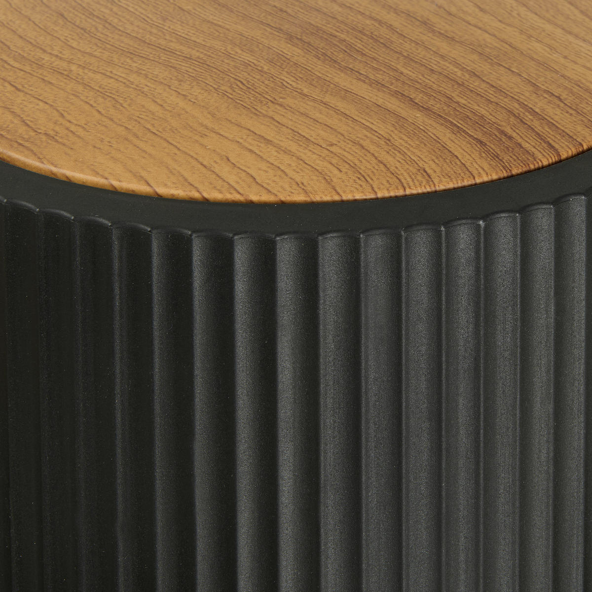 BAD-ACCESSOIRE-SET - Schwarz/Braun, Kunststoff - Dieter Knoll