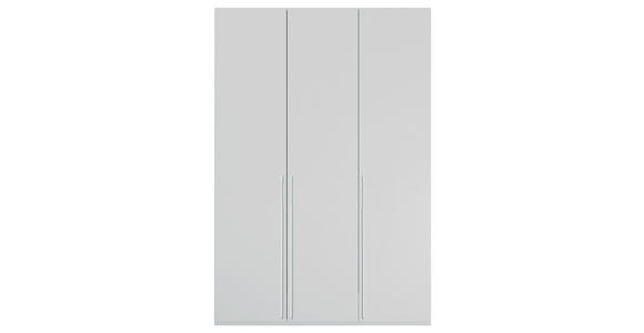 DREHTÜRENSCHRANK 151/235/60 cm 3-türig Grau - Grau, Trend, Holzwerkstoff/Metall (151/235/60cm) - Novel