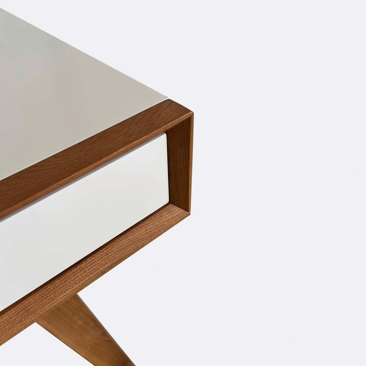 SCHREIBTISCH  in Weiß, Eichefarben  - Eichefarben/Weiß, MODERN, Holz/Holzwerkstoff (120/78/58cm) - MID.YOU