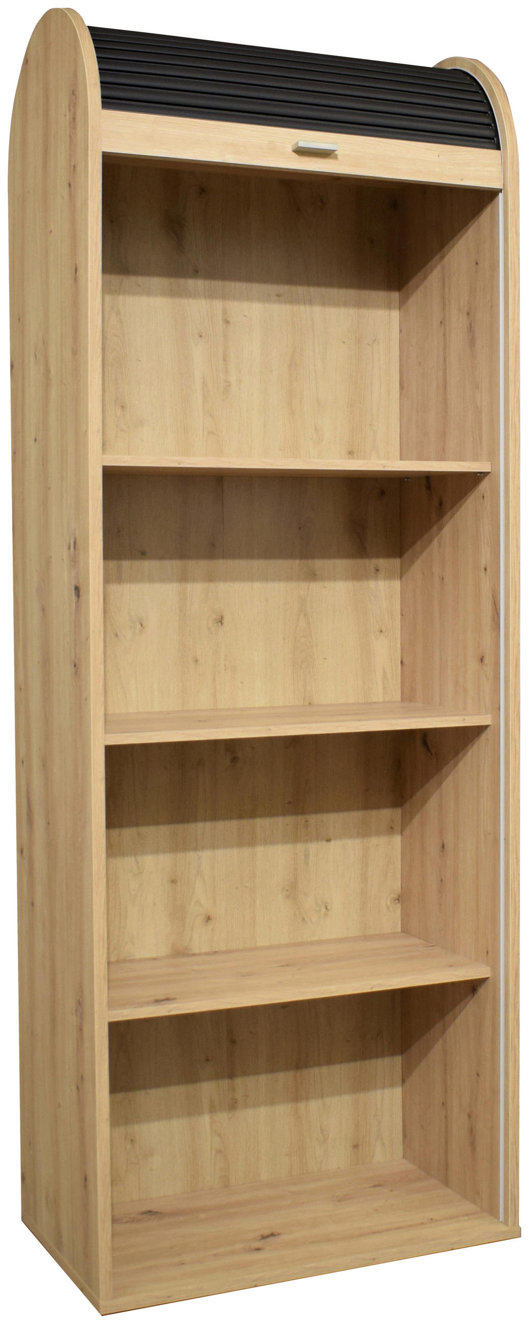 AKTENSCHRANK Graphitfarben  - Eichefarben/Graphitfarben, MODERN, Holzwerkstoff (69/192/44cm) - Livetastic