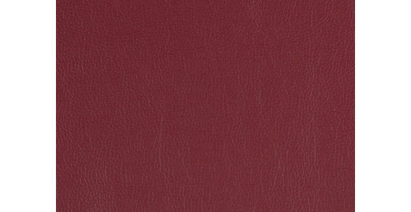 POLSTERBETT Matratze, Lattenrost, Topper Bordeaux 180/200 cm - Bordeaux/Schwarz, KONVENTIONELL, Leder/Holz (180/200cm) - Novel