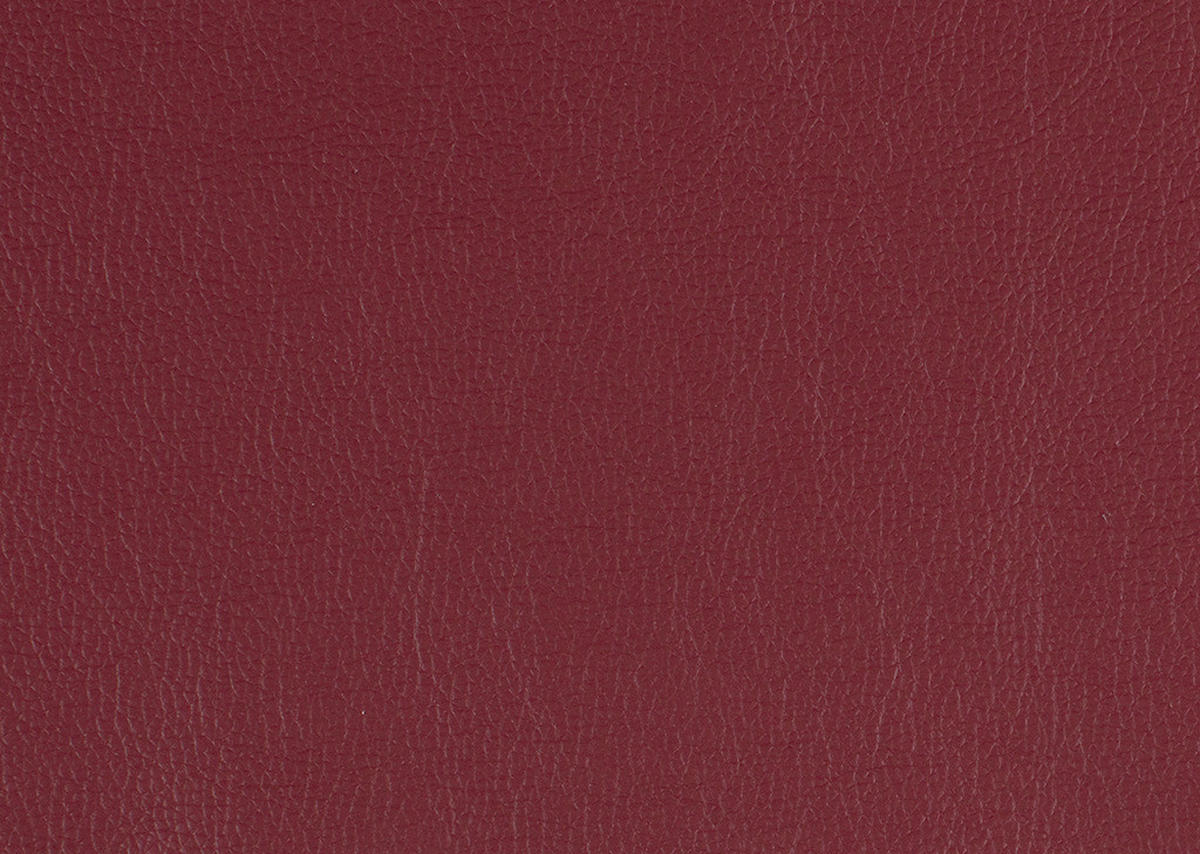 POLSTERBETT Matratze, Lattenrost, Topper Bordeaux 180/200 cm  - Bordeaux/Schwarz, KONVENTIONELL, Leder/Holz (180/200cm) - Novel