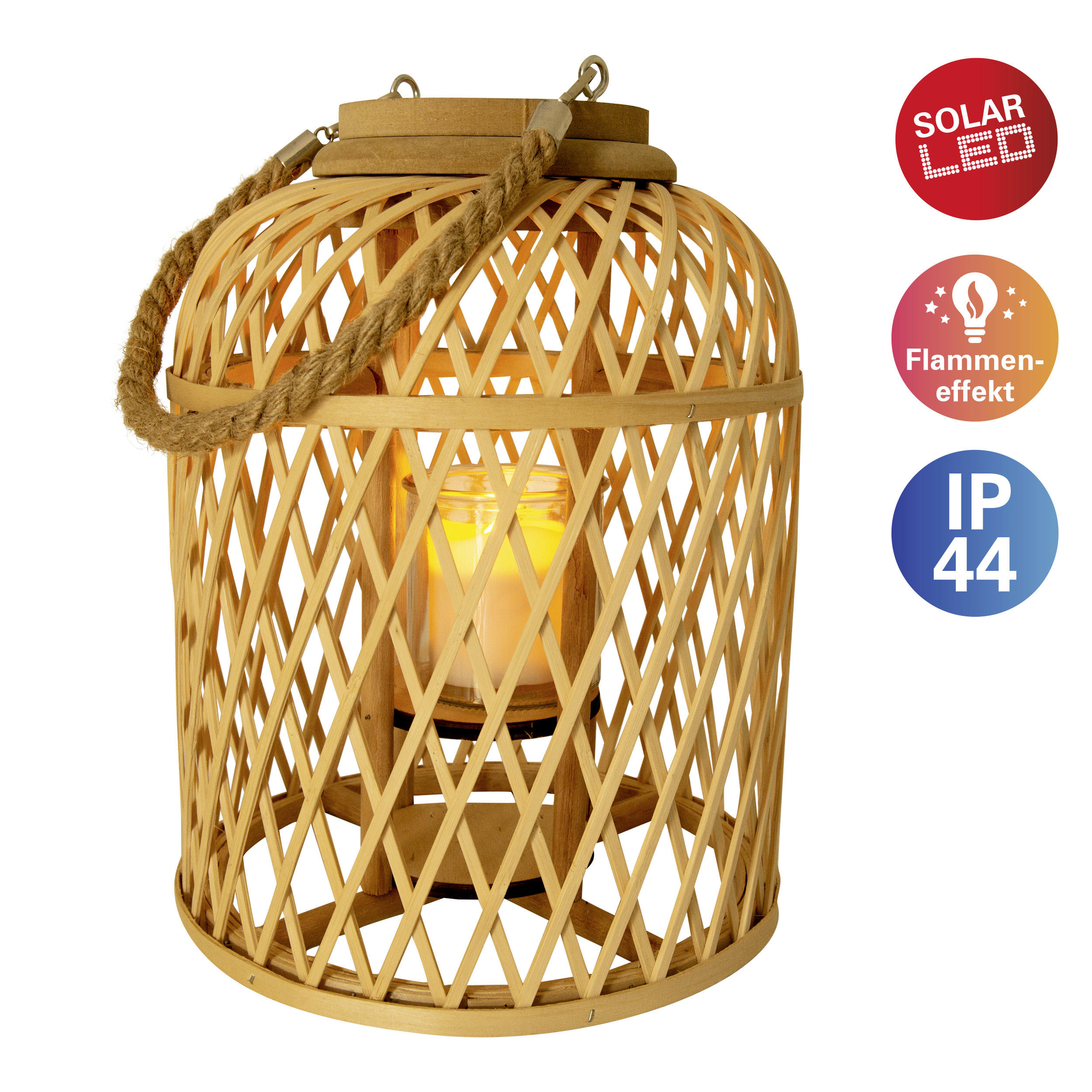 LED-DEKOLEUCHTE 23 cm /29 cm  cm   - Klar/Naturfarben, Design, Glas (23 cm /29 cm cm) - Näve