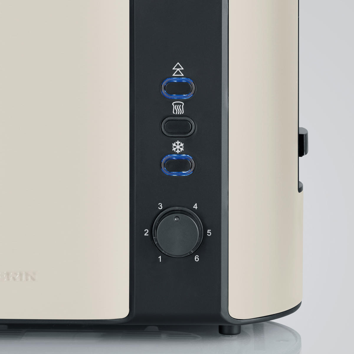 TOASTER  - Beige, MODERN, Metall (26,5/19,5/18cm) - Severin