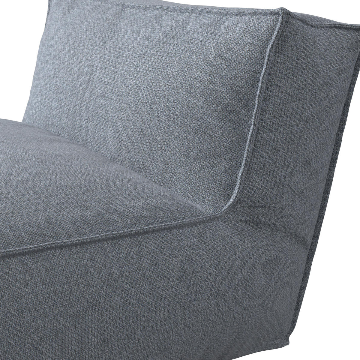 LOUNGESOFA  - Grau, MODERN, Textil (95/80/95cm) - Ambia Garden