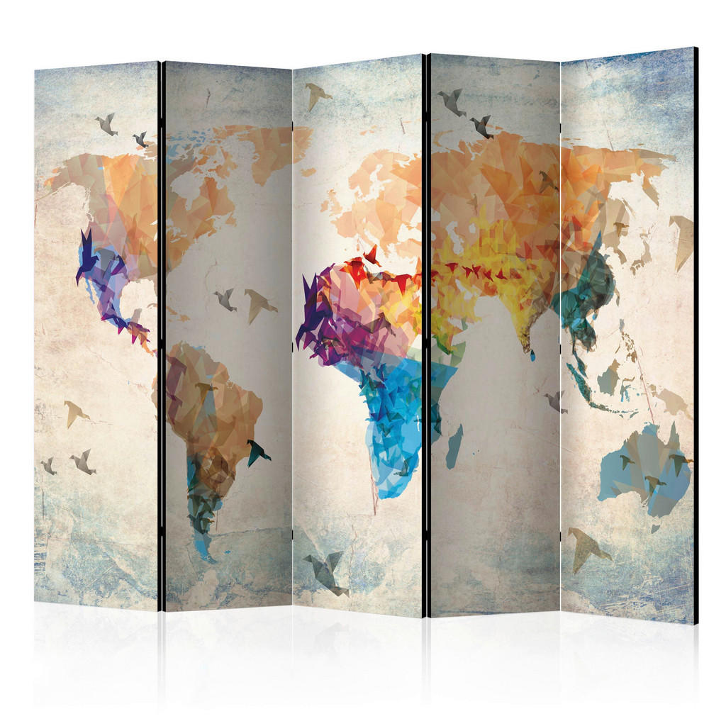 Paravent Multicolor B: 225 cm