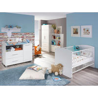 FALTTÜRENSCHRANK 271/229/54 cm 4-türig Weiß  - Weiß, Holzwerkstoff (271/229/54cm) - Rauch Möbel