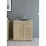 KOMMODE lackiert, melaminharzbeschichtet Eichefarben - Eichefarben/Alufarben, KONVENTIONELL, Holzwerkstoff/Kunststoff (71/78/35cm) - Carryhome KOMMODE lackiert, melaminharzbeschichtet Eichefarben - Eichefarben/Alufarben, KONVENTIONELL, Holzwerkstoff/Kunststoff (71/78/35cm) - Carryhome