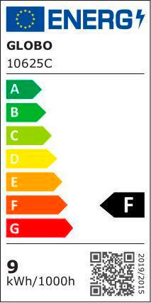 LED ŽARULJA - opalna, Basics, plastika (6/11cm)
