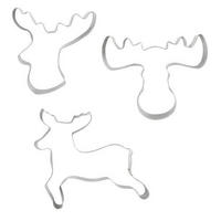 SZAGGATÓFORMA - nemesacél, Basics, fém (2cm) - Dr.Oetker