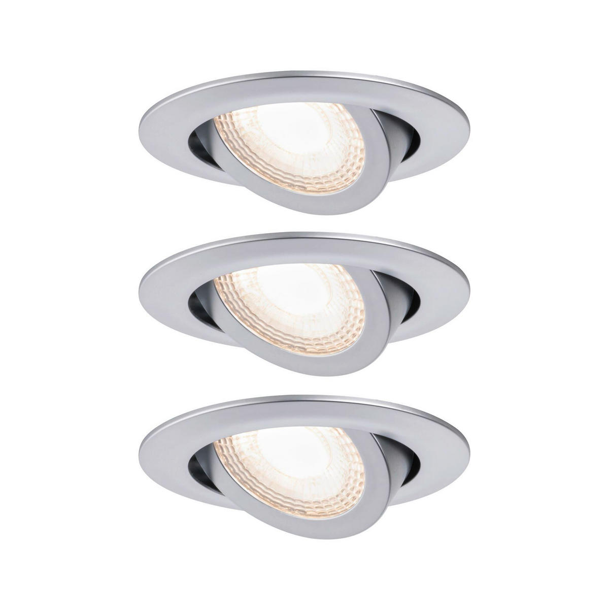 LED-EINBAUSPOT SET 8,2 cm  - Design (8,2cm) - Paulmann