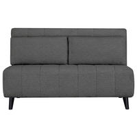 SCHLAFSOFA Webstoff Dunkelgrau  - Dunkelgrau/Schwarz, Design, Holz/Textil (143/82/88cm) - Carryhome