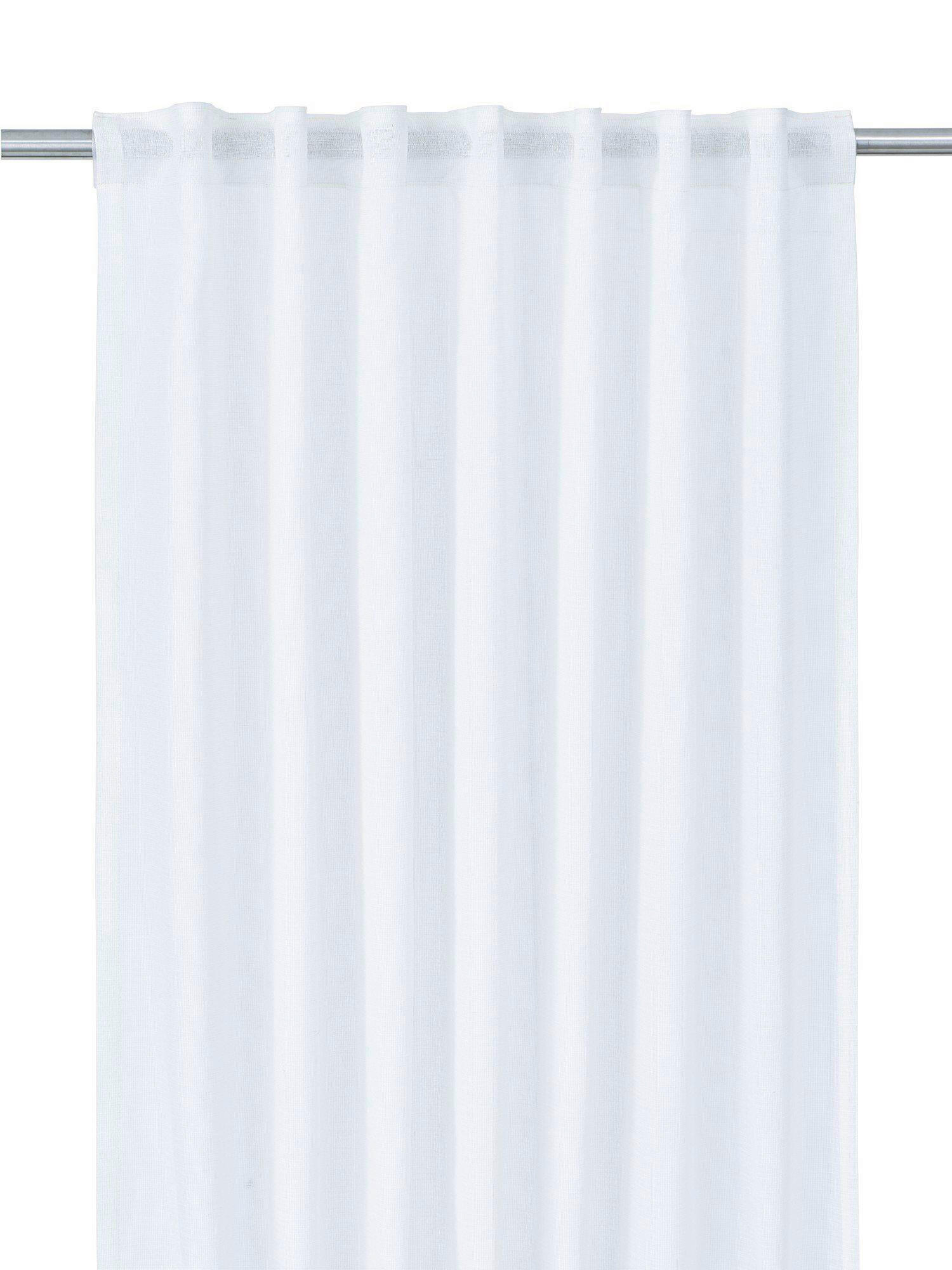 FERTIGVORHANG  halbtransparent   280/300 cm  - Weiß, Basics, Textil (280/300cm) - Svanefors