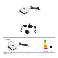 LED-KLEMMLEUCHTE - Silberfarben, KONVENTIONELL, Kunststoff - Livetastic