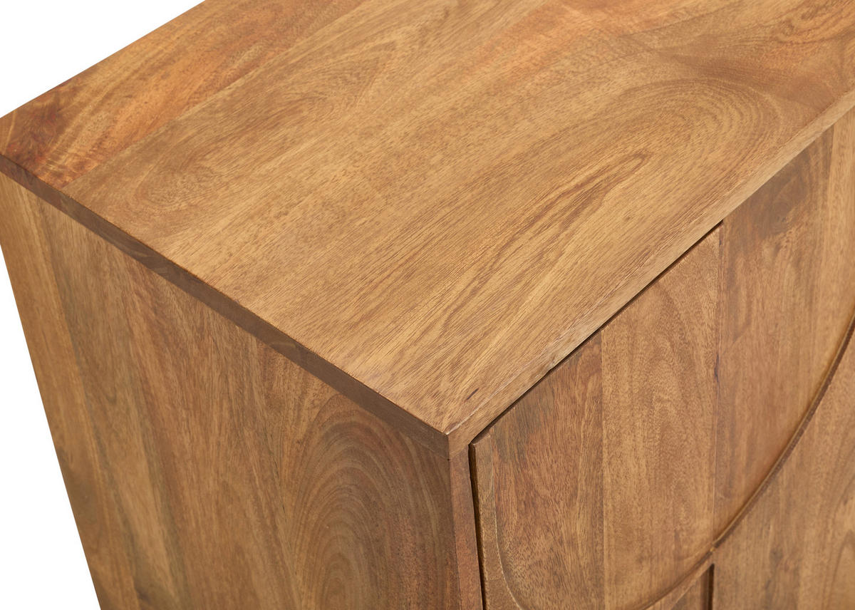 SIDEBOARD  in 175/80/40 cm  - Grau/Honig, KONVENTIONELL, Holz/Metall (175/80/40cm) - Livetastic