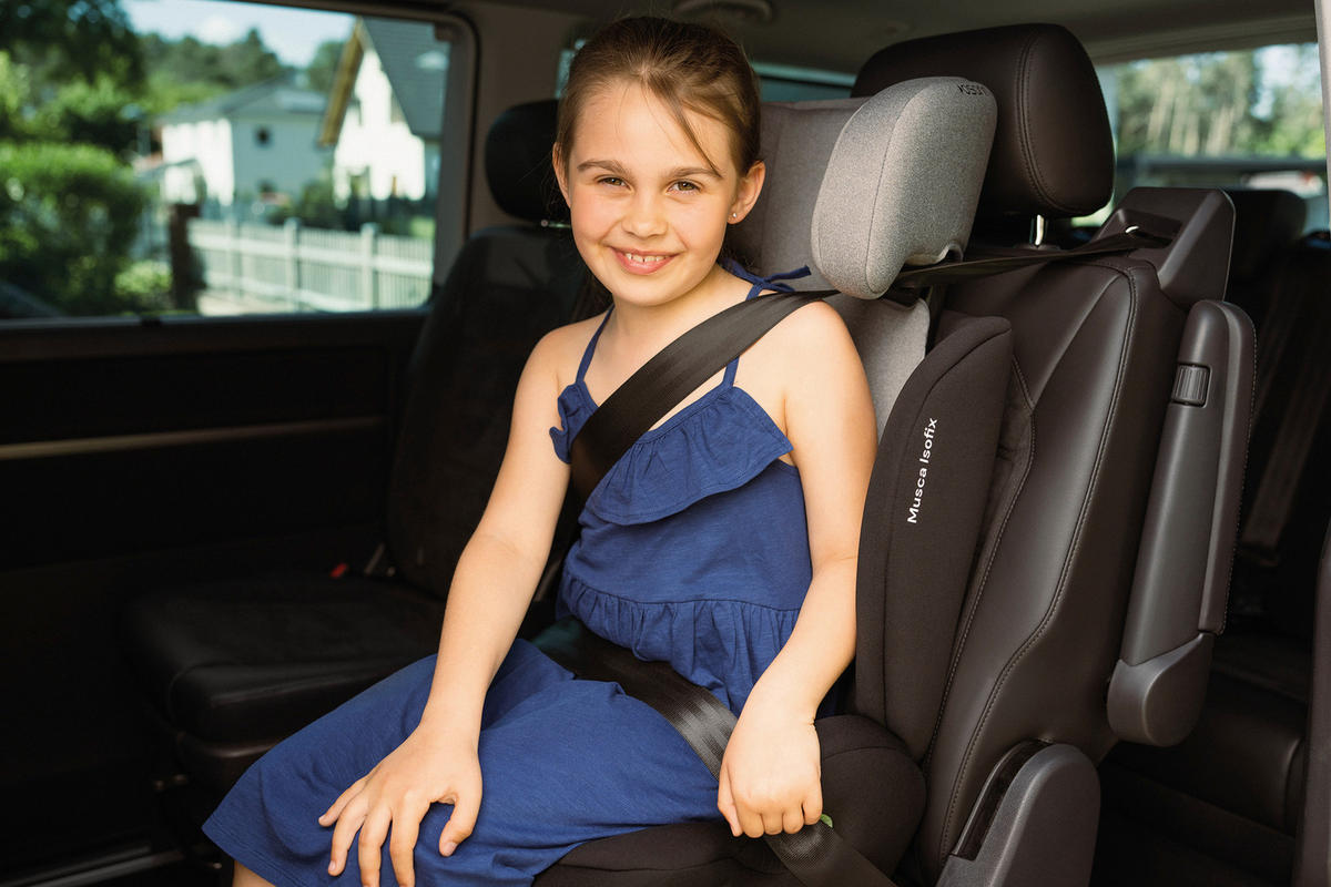 DĚTSKÁ AUTOSEDAČKA - černá, Basics, textil/plast (44/55/43cm) - Osann